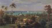 Albert Bierstadt Bahamas Harbour oil on canvas